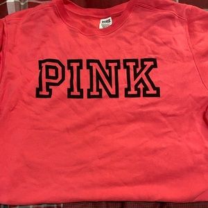 PINK Pullover Sweatshirt XL
